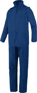 Kurtka męska INDUSTRIAL STARTER IS-01700 - Komplet przeciwdeszczowy z klejonymi szwami, materiał poliester pokryty PVC - zielone L 1