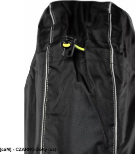 Kurtka męska Polstar ORKU - Kurtka parka RIVAL zapięcie zamek listwa kaptur ocieplany odpinany kołnierz ocieplony polarem odblaski pasy - czarno-żółty (ca) 4XL. 20