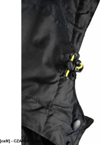 Kurtka męska Polstar ORKU - Kurtka parka RIVAL zapięcie zamek listwa kaptur ocieplany odpinany kołnierz ocieplony polarem odblaski pasy - czarno-żółty (ca) 4XL. 8