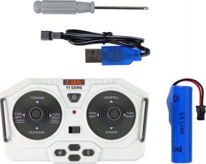 LeanToys Koparka Zdalnie Sterowana Koła Gąsiennicowe 2.4 G Pilot LEAN Toys 4