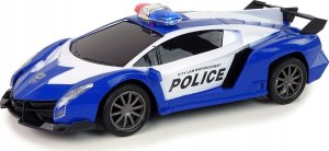 LeanToys Auto Wyścigowe Policja R/C Zdalnie Sterowane Policyjne + Akumulator LEAN Toys 2