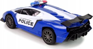LeanToys Auto Wyścigowe Policja R/C Zdalnie Sterowane Policyjne + Akumulator LEAN Toys 3