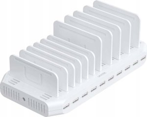 Unitek Unitek Stacja ładująca 10xUSB 2.4A 60W biała 1