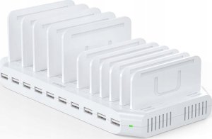 Unitek Unitek Stacja ładująca 10xUSB 2.4A 60W biała 5