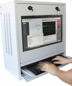 Techly Techly ICRLIM10W stojak 1U Szafa wisząca Biały 3