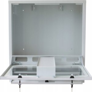 Techly Techly ICRLIM10W stojak 1U Szafa wisząca Biały 5