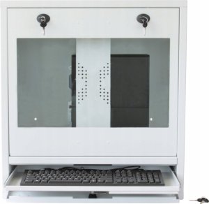 Techly Techly ICRLIM10W stojak 1U Szafa wisząca Biały 6