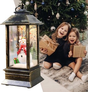 Dekoracja świąteczna Heckermann bałwan 2