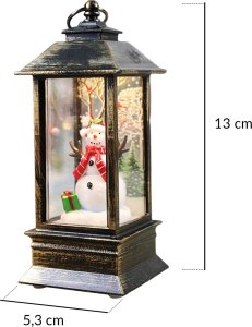 Dekoracja świąteczna Heckermann bałwan 7