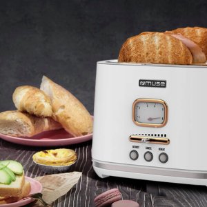 Toster Muse TOSTER MUSE MS-130W 1000W 2 SLOTY 12