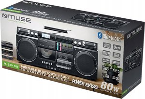 Radioodtwarzacz Muse BOOMBOX MUSE M-380 GB GHETTO czarny 4