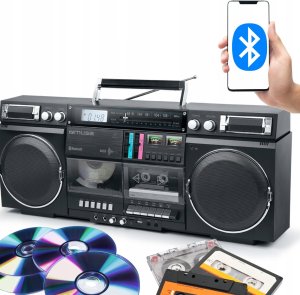 Radioodtwarzacz Muse BOOMBOX MUSE M-380 GB GHETTO czarny 5