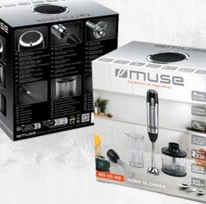 Blender Muse BLENDER RĘCZNY MS-05HB MUSE 600W 6
