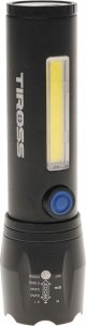 Latarka Yermos LATARKA Kieszonkowa Akumulator LED XPE COB ZOOM Ładowana USB 2254 3