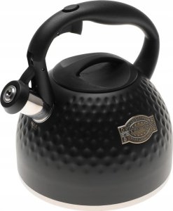 Yermos CZAJNIK Stalowy Z GWIZDKIEM CZARNY MATOWY 2,7l Indukcja Gaz 6627 1