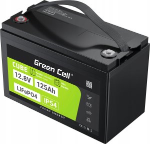 Green Cell Green Cell CUBE LiFePO4 125Ah 12.8V 1600Wh Lithium Iron Phosphate Battery for Camper, Solar, Off-Grid System, Boat 3