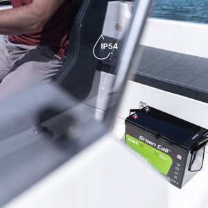 Green Cell Green Cell CUBE LiFePO4 125Ah 12.8V 1600Wh Lithium Iron Phosphate Battery for Camper, Solar, Off-Grid System, Boat 8