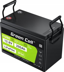 Green Cell Green Cell CUBE Akumulator LiFePO4 200Ah 12.8V 2560Wh Litowo-Żelazowo-Fosforanowy do Kampera, Paneli solarnych, Foodtrucka 4