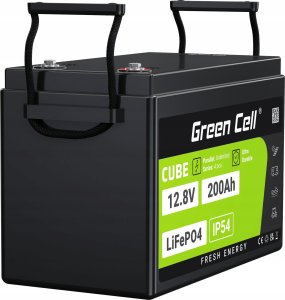 Green Cell Green Cell CUBE Akumulator LiFePO4 200Ah 12.8V 2560Wh Litowo-Żelazowo-Fosforanowy do Kampera, Paneli solarnych, Foodtrucka 5