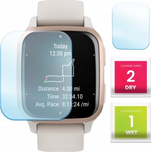 Hello Case Szkło Hybrydowe do Garmin Venu Sq 2 (Szybka, Szkiełko, Ochronne, Odporne) 1