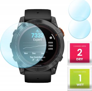 Hello Case 2-PAK Szkło Hybrydowe do Garmin Fenix 7X (Szybka, Szkiełko, Ochronne) 1