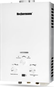 Przepływowy podgrzewacz wody Heckermann Gazowy podgrzewacz wody gazowy Heckermann JSD-HB01 6L NG Biały 2