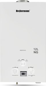 Przepływowy podgrzewacz wody Heckermann Gazowy podgrzewacz wody gazowy Heckermann JSD-HB04 12L NG Biały 4