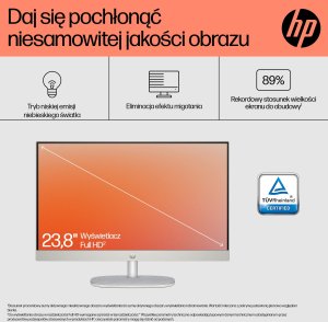 Komputer HP AiO HP  24-cr0184nw Ryzen 5-7520/23.8" FHD IPS/16GB/SSD 512GB/keyboard+mouse/DOS white 5