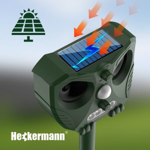 Heckermann Odstraszacz solarny zwierząt szkodników 536 5
