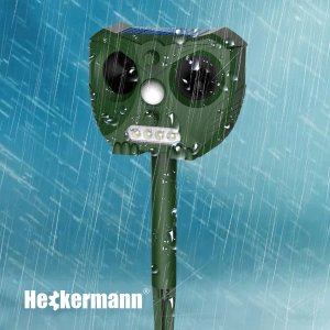 Heckermann Odstraszacz solarny zwierząt szkodników 536 8