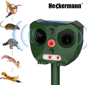 Heckermann Odstraszacz solarny zwierząt szkodników 536 9