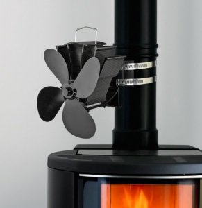 Home Life Wentylator na rurę kominową Siroc 4 do pieca kominkowego bez prądu 3