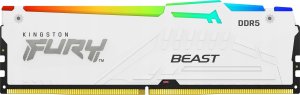 Pamięć Kingston Fury Beast RGB, DDR5, 32 GB, 6000MHz, CL30 (KF560C30BWEA-32) 1