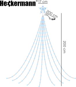 Lampki choinkowe Heckermann Lampki świąteczne Choinka CL-G40SL Cool 7