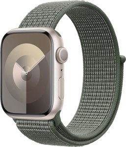 Crong Crong Nylon - Pasek sportowy do Apple Watch 38/40/41/42 mm (Military Green) 3