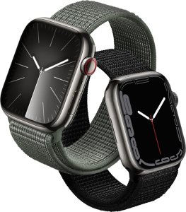 Crong Crong Nylon - Pasek sportowy do Apple Watch 38/40/41/42 mm (Military Green) 7