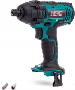 Klucz udarowy NAC Zakrętak udarowy ID-LI-ST-20V NAC Akumulatorowy + Akumulator 2,0 Ah + Ładowarka 6