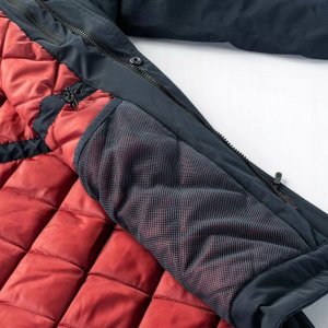 Kurtka męska hitec Męska kurtka parka płaszcz ocieplany membrana wodoodporna 10000mm Hi-tec Lassero granatowa rozmiar XL 8