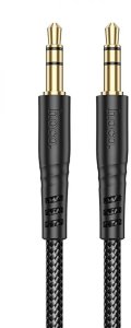 Kabel Hoco HOCO kabel AUX Jack 3,5 mm (męski) do Jack 3,5 mm (męski) UPA24 1 m czarny 1