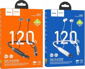 Słuchawki Hoco HOCO słuchawki bezprzewodowe bluetooth na szyję ES62 szare 3