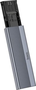 HUB USB Hoco adapter HUB Typ C do dysków SSD USB3.2 / 10GBps HB47A szary 2