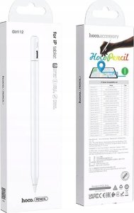Rysik Hoco HOCO rysik pojemnościowy aktywny z funkcją przeciw zgubieniu 130 mAh GM112 biały 5