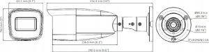 Hikvision AHD, HD-CVI, HD-TVI, PAL KAMERA DS-2CE19D0T-VFIT3F(2,8-12MM)(C) – 1080p 2,7 ... 13,5 mm 4
