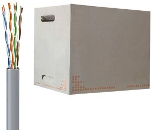ECG LAN tinklo kabelis ECG UTP 5e (vidaus, PVC, Eca, 305m, E) 2