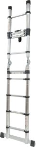 Faster Tools drabina teleskopowa rozstawna 3,8m one size 2