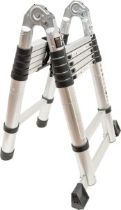 Faster Tools drabina teleskopowa rozstawna 3,8m one size 3