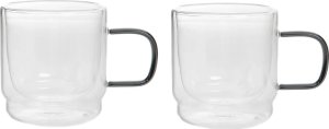 Homla Double-wall glasses with a handle Homla 1