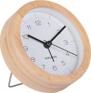 Karlsson Budzik z bambusową obudową NEAT, Ø 10 cm 1