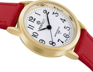 Zegarek Perfect Zegarek LXC052G-06 damski klasyczny czytelny . 3