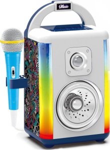 Głośnik Jokomisiada Disco Głośnik bezprzewodowy + mikrofon + bluetooth dla dzieci IN0165 6